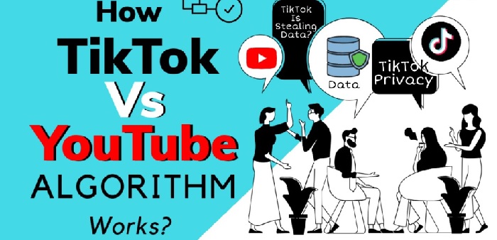 YouTube and TikTok algorithm